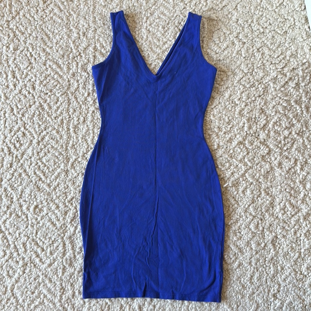 BodyCon Blue Tank Dress